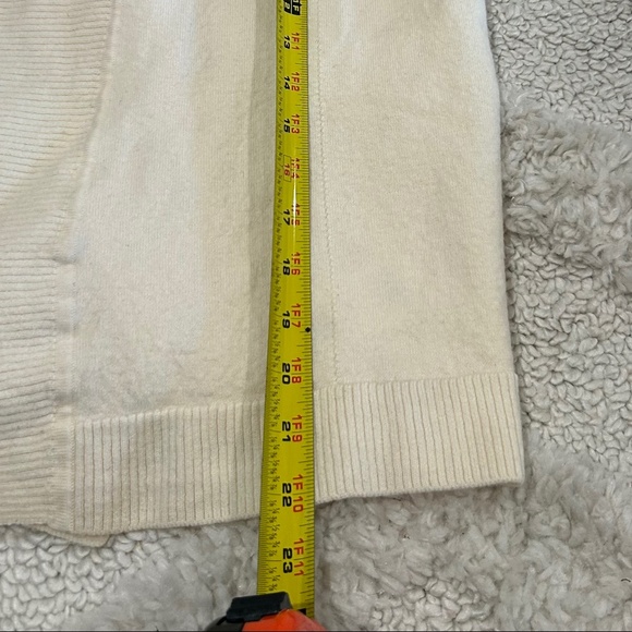 Brooks Brothers 100% Wool Open Front Preppy Cardigan Sweater Size Large - Picture 9 of 10